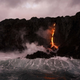 Illustration for article titled Blistering visions of lava meeting the ocean this week in Hawaii